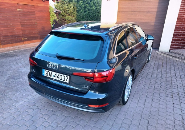 Audi A4 cena 104900 przebieg: 139740, rok produkcji 2016 z Kąty Wrocławskie małe 436